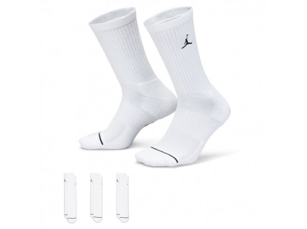 Sosete Jordan Everyday Crew Socks 3-Pack White